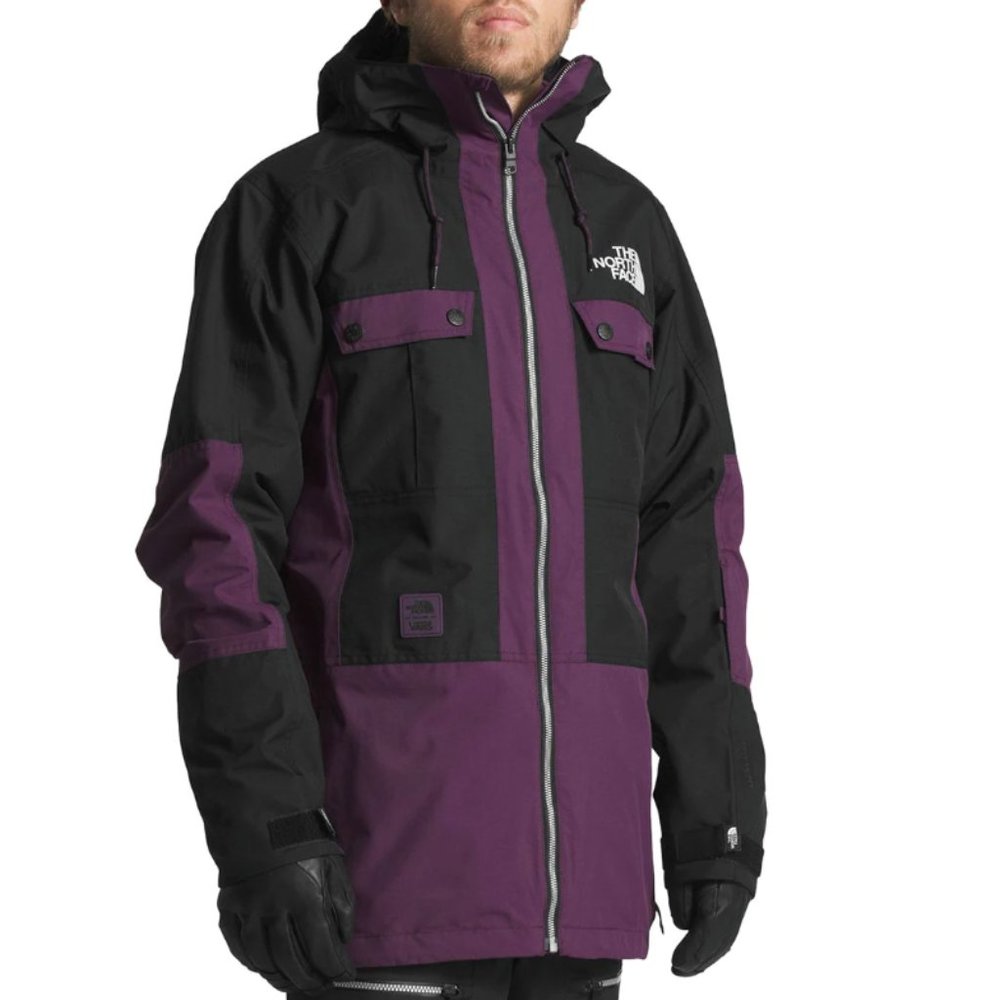 The North Face x Vans Balfron Jacket Ski Snow Snowboard Purple Black Shell